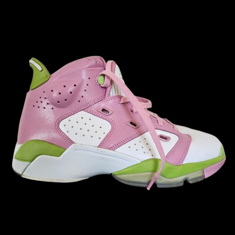 NIKE AIR JORDAN ELEMENTAL PINK-WHITE-GREEN‎ SZ 6.5 Y WOMENS SZ 7-7.5